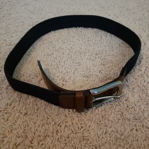 Canvas belt